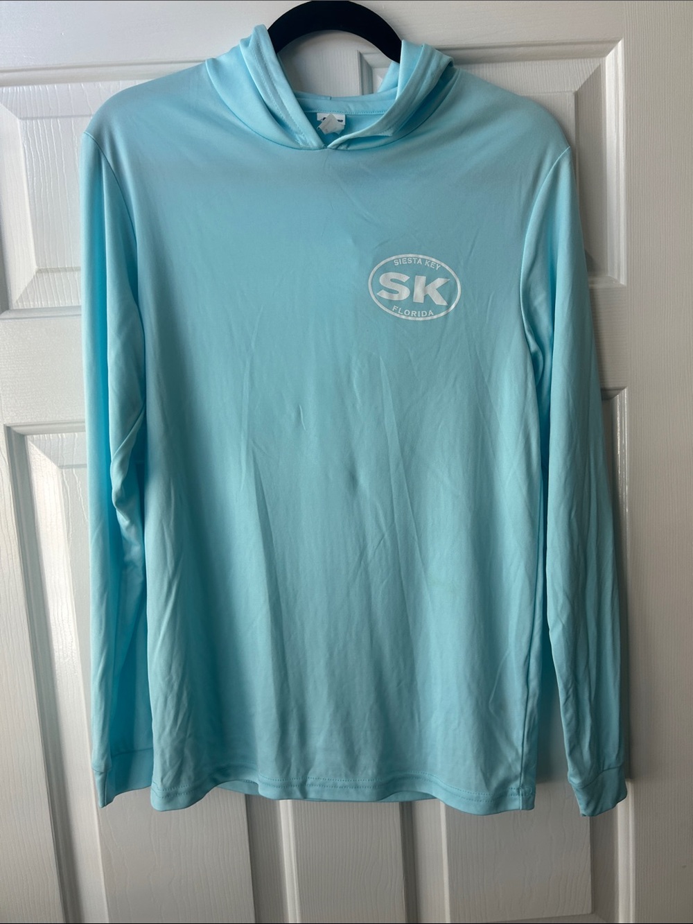 PARAGON Light Blue Women’s Long-Sleeve Hooded Rashguard